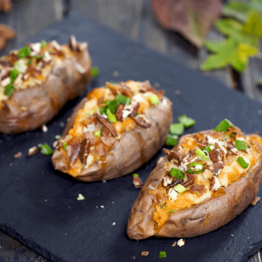 Stuffed Sweet Potatoes Recipe for Thanksgiving
