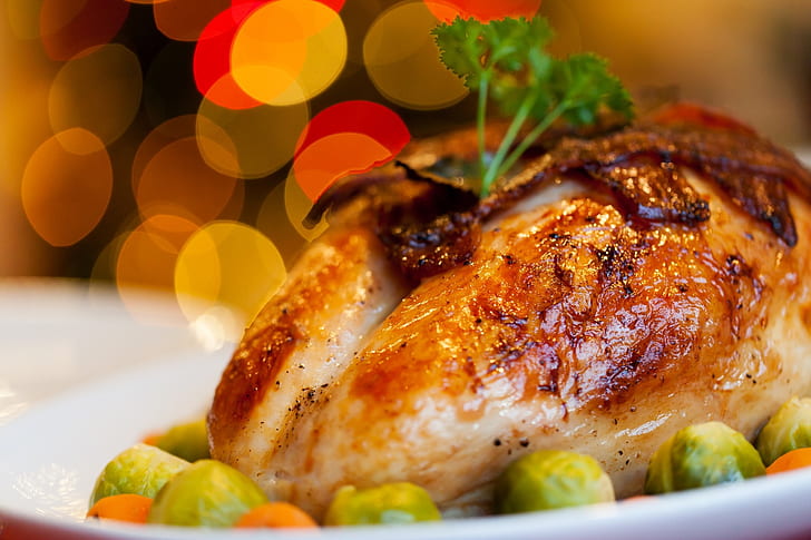 American Thanksgiving Roasted Turkey