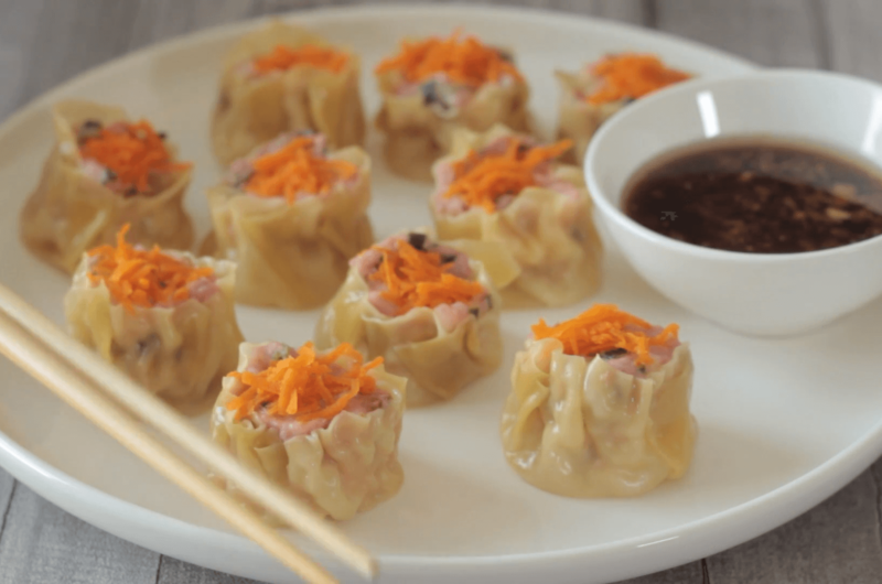 Chinese Chicken and Shrimp Dumplings | (烧卖 - Shāomai)